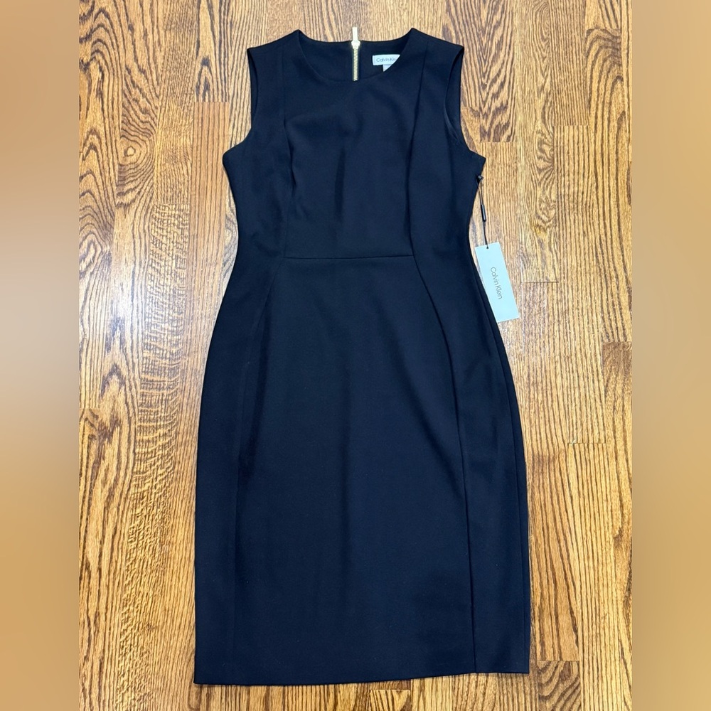 Calvin Klein Black Midi Dress